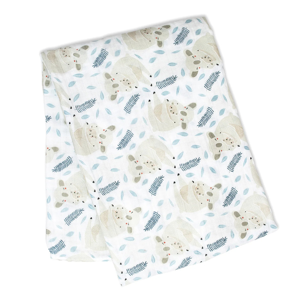 Swaddle Blanket Muslin Cotton Modern Koala | Lulujo - Lulujo