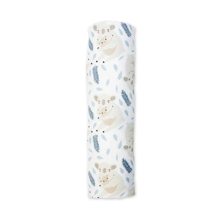Swaddle Blanket Muslin Cotton Modern Koala | Lulujo | Lulujo | Jenni Kidz