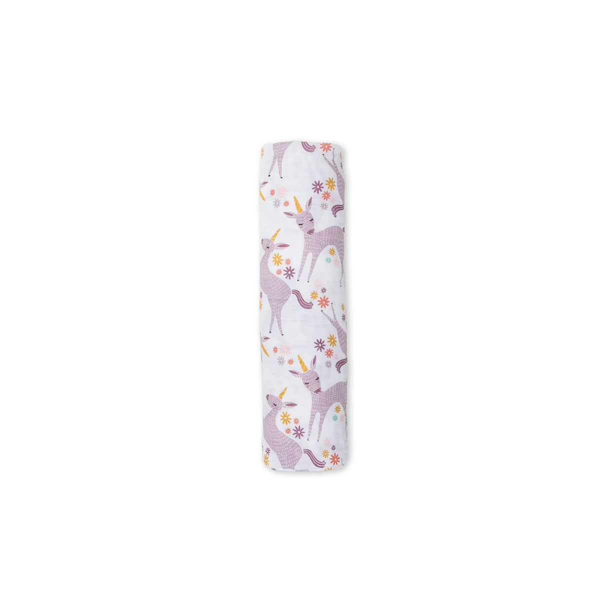 Cotton Muslin Swaddle - Modern Unicorn | Lulujo - Jenni Kidz